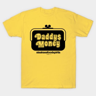 Vintage Retro Daddy$ Money DC Restaurant and Bar T-Shirt